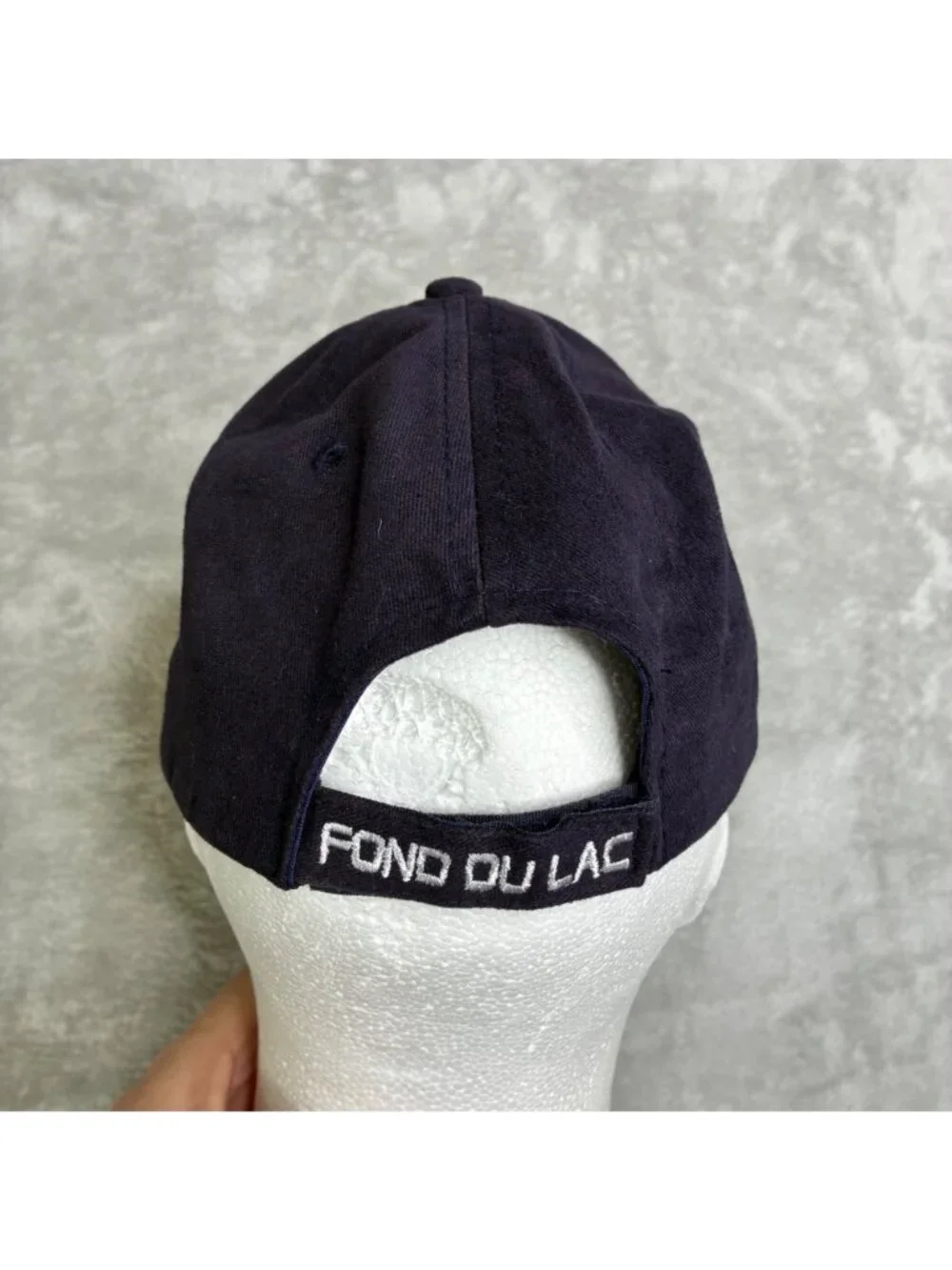 Fond du Lac Dock Spiders Youth Baseball Hat Bimm Ridder Navy Adjustable Cap